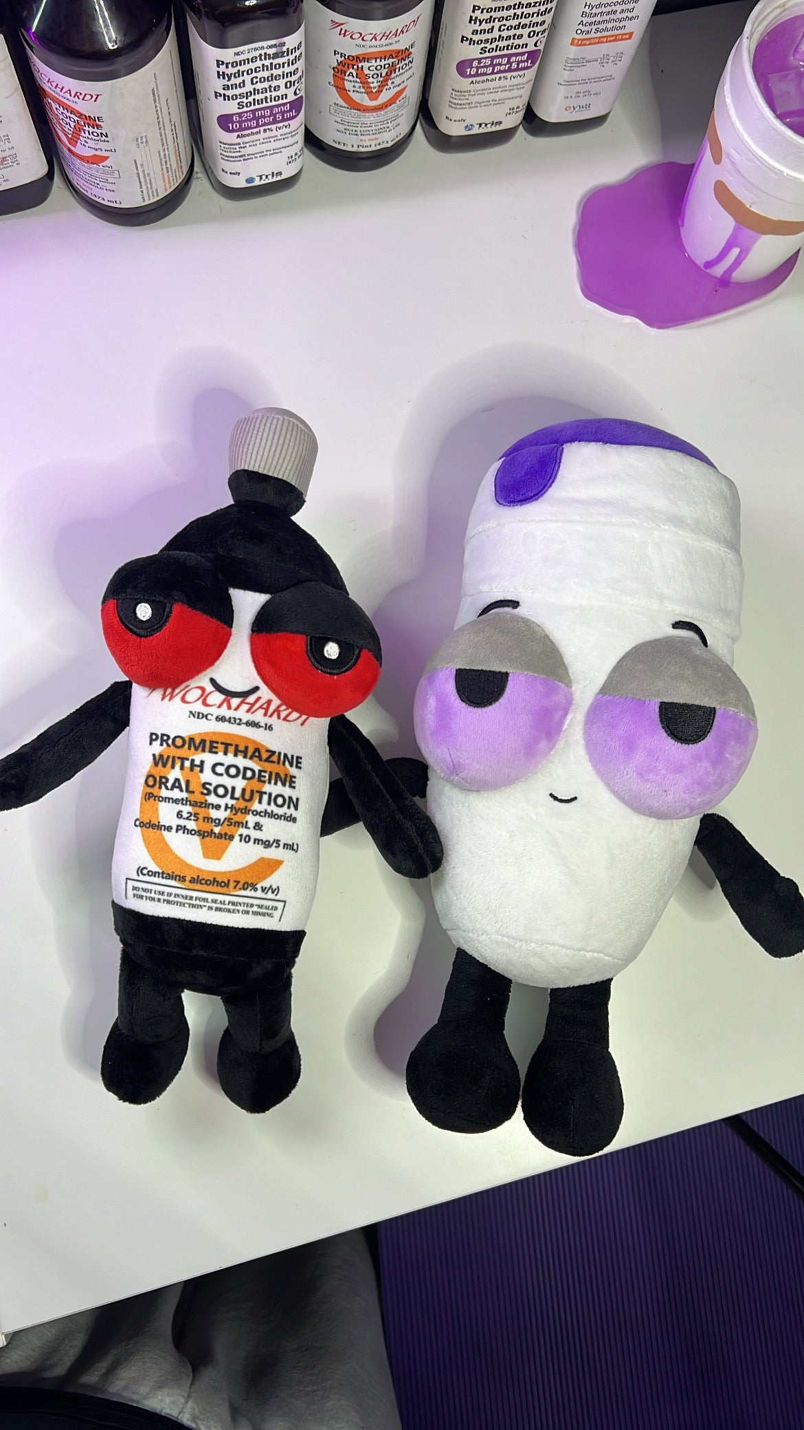 Wocky pint plushie